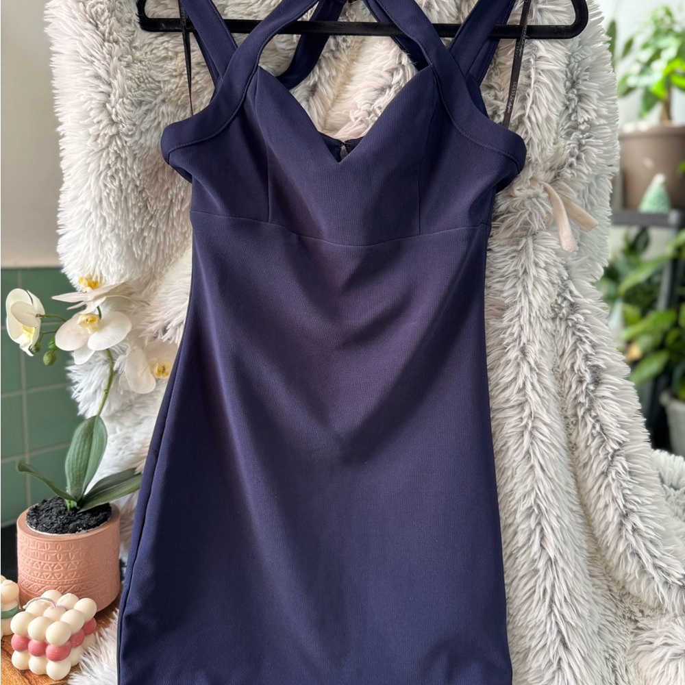 Guess Navy Mini Dress